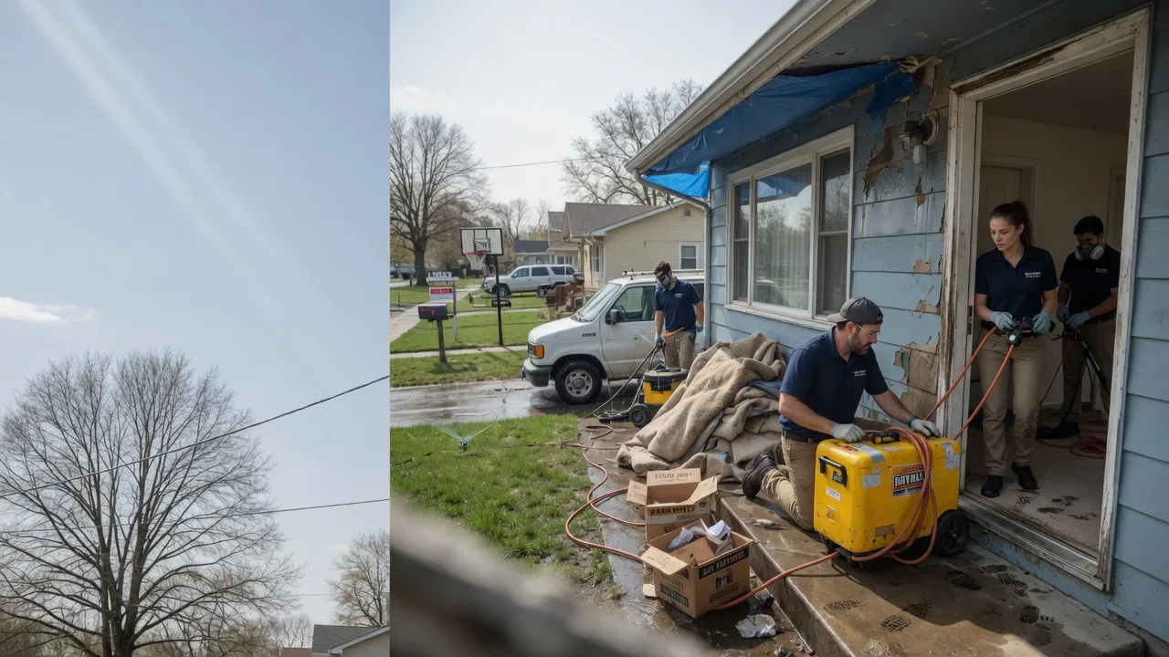 Basement Flood Cleanup in Hammond, WI near me